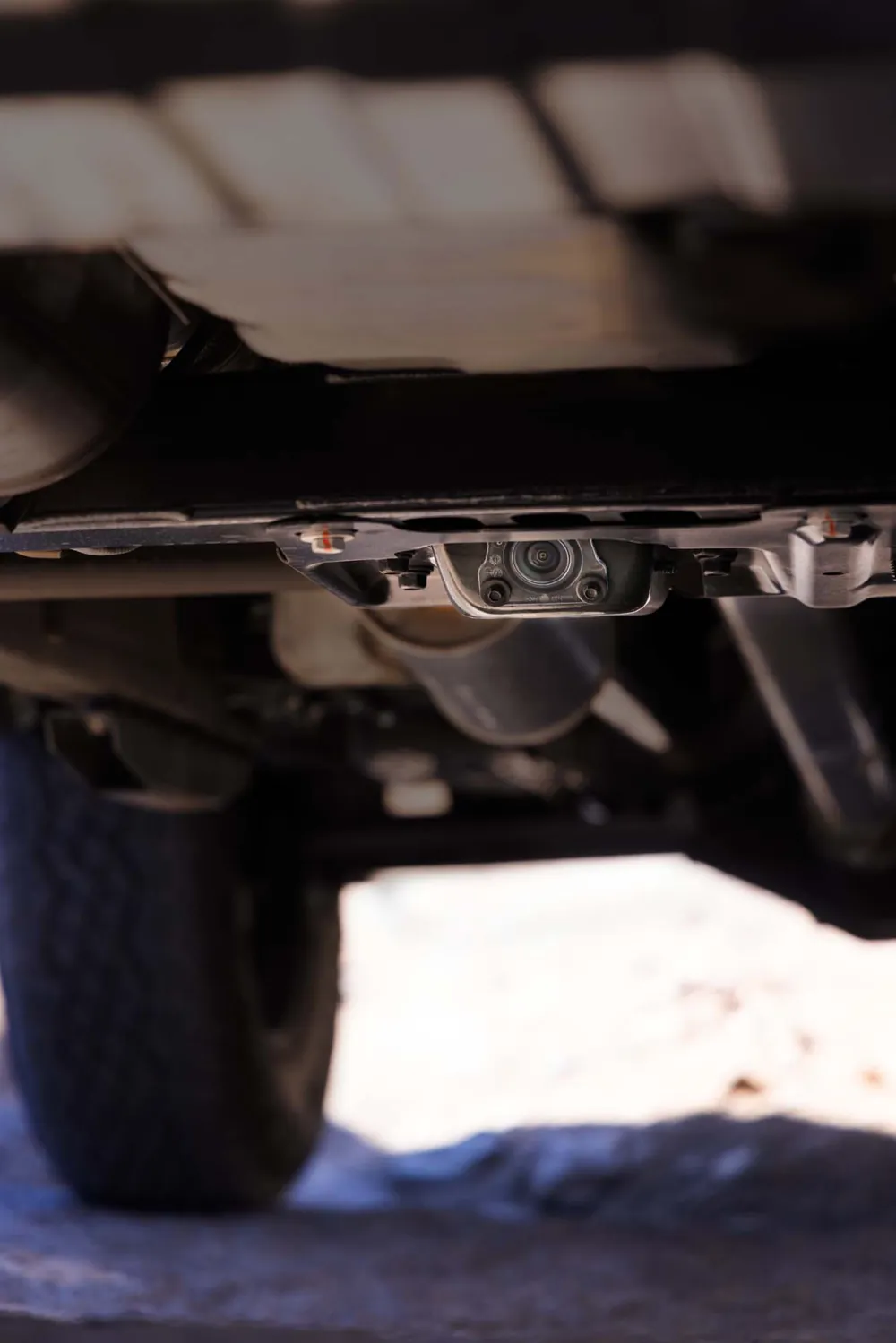 2027 GMC Sierra 1500 underbody camera for off-road and trailering views